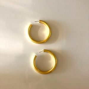 Madewell Chunky Hoop Earings